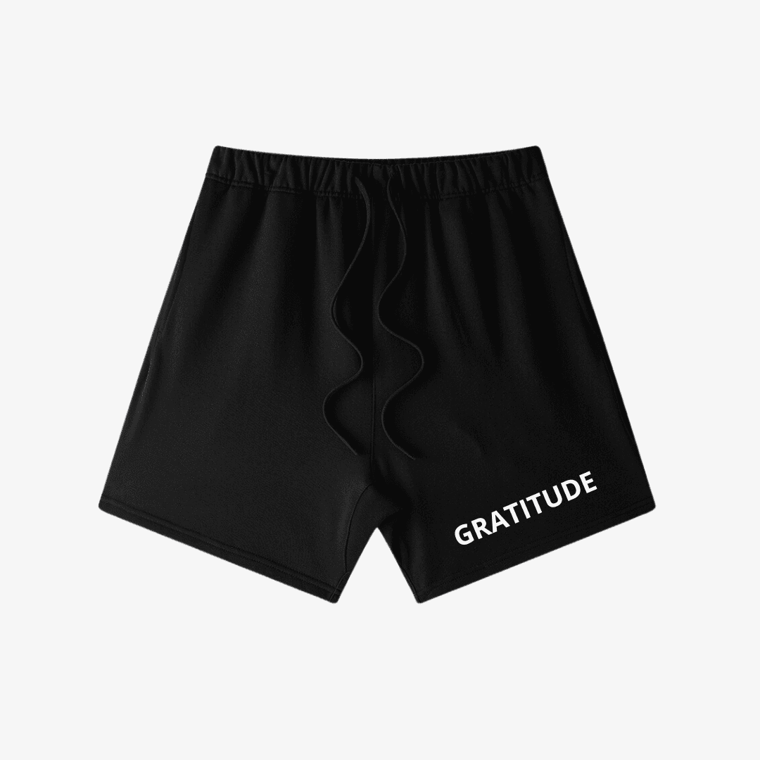 GRATITUDE Essential Sweatshorts black