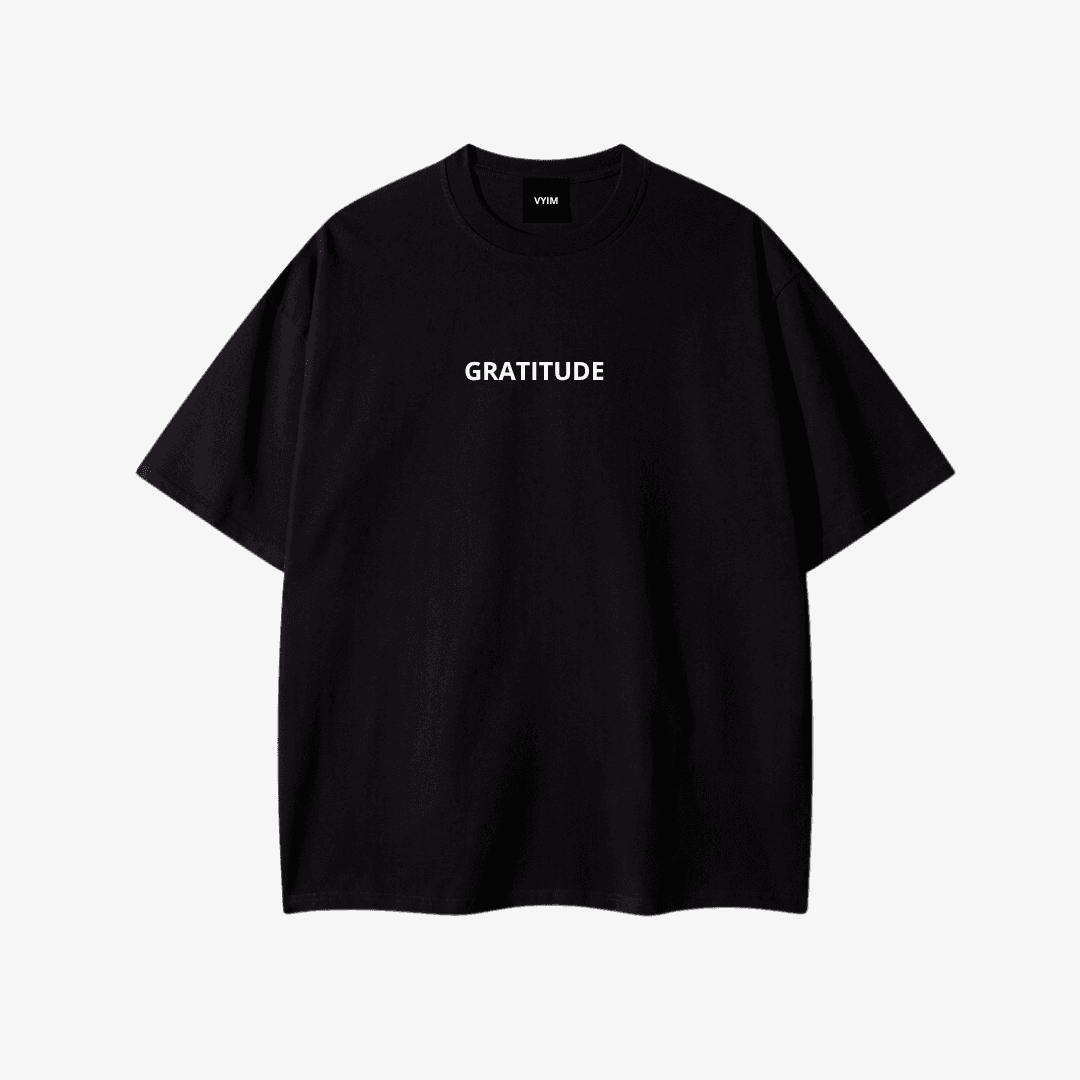 GRATITUDE Classic Tee – Vintage Presence
