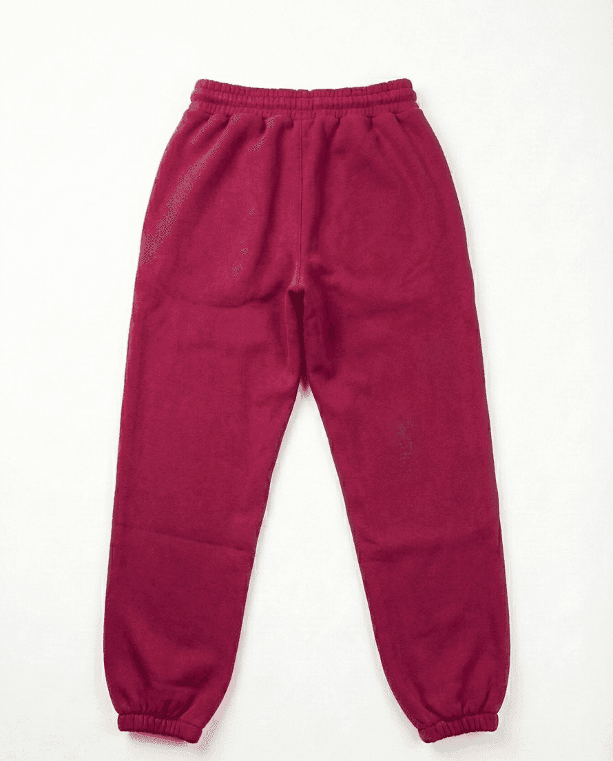 GRATITUDE Sweatpant-deep burgundy