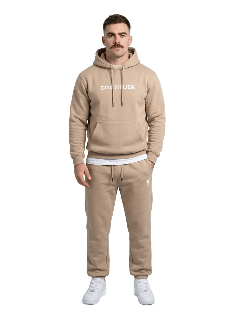 GRATITUDE Sweatpants – Natural Clay - 3