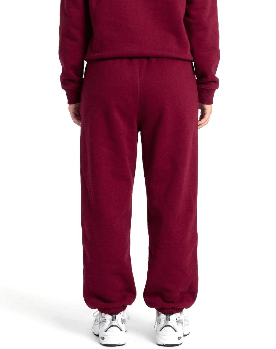 GRATITUDE Women's Sweatpants – Deep Burgundy - 4