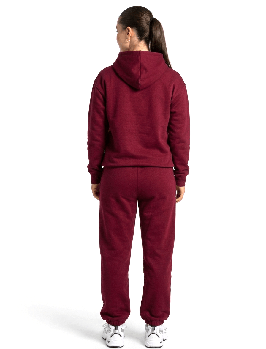 GRATITUDE Women's Hoodie – Deep Burgundy - 4