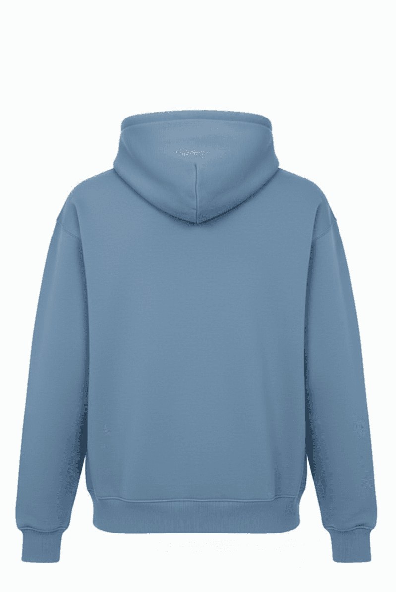 GRATITUDE OVERSIZED HOODIE - Blue - Blue - 2