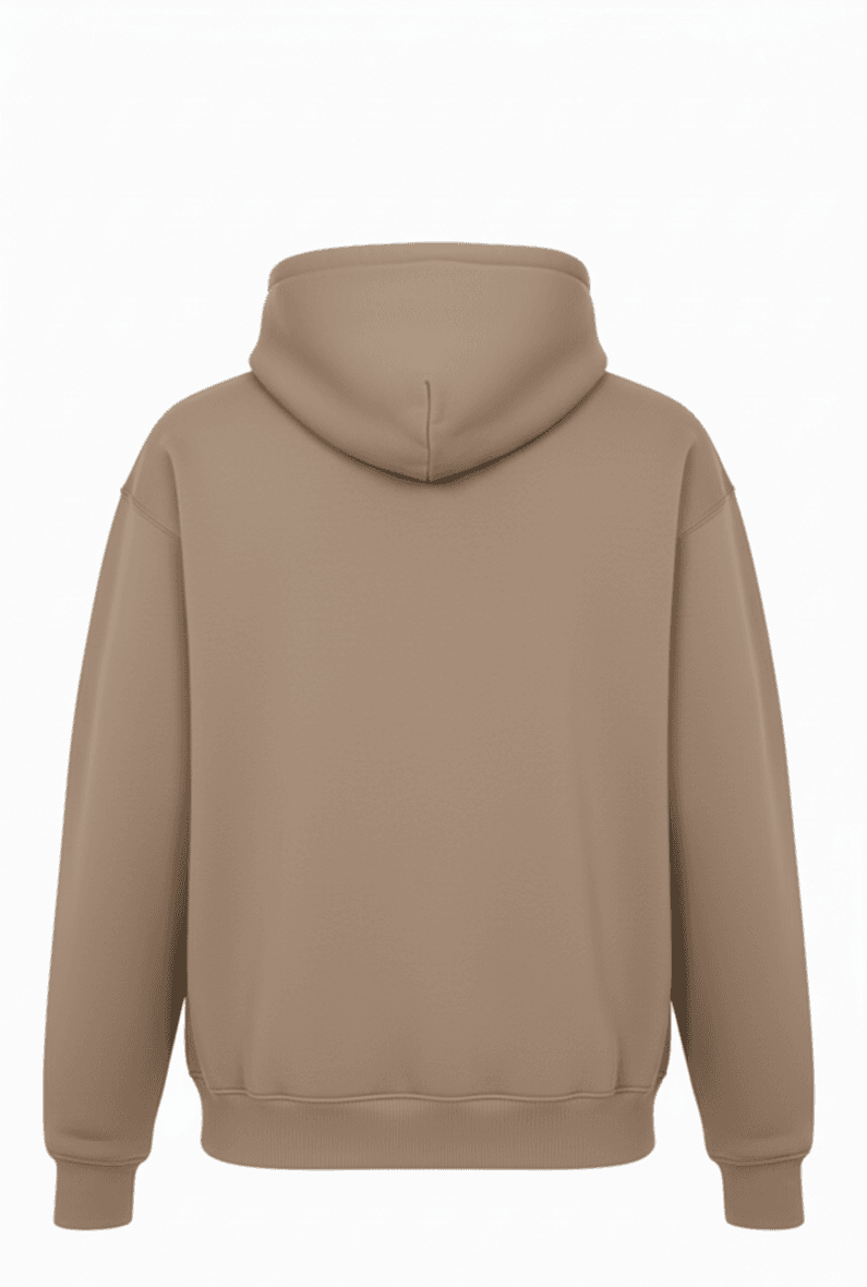 GRATITUDE OVERSIZED HOODIE - Natural Clay - Natural Clay - 2