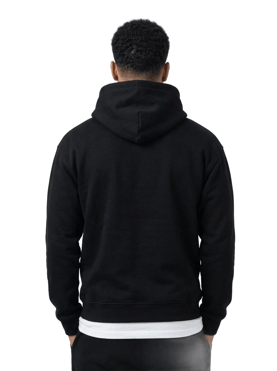 GRATITUDE Oversized Hoodie – Black - 2