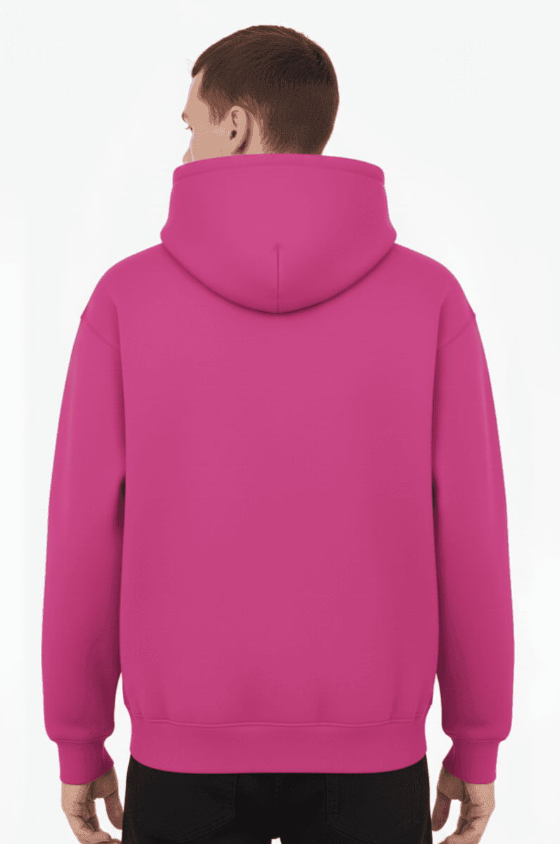 GRATITUDE OVERSIZED HOODIE - Pink - Pink - 4