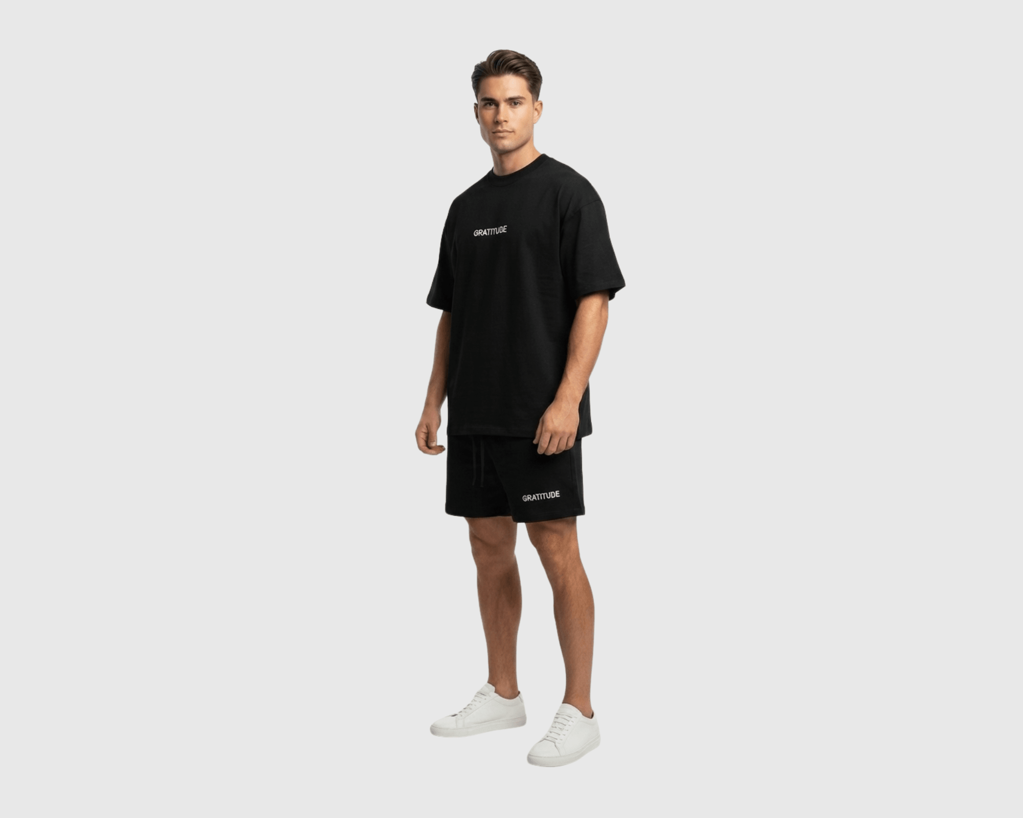 GRATITUDE Essential Sweatshorts black - 3