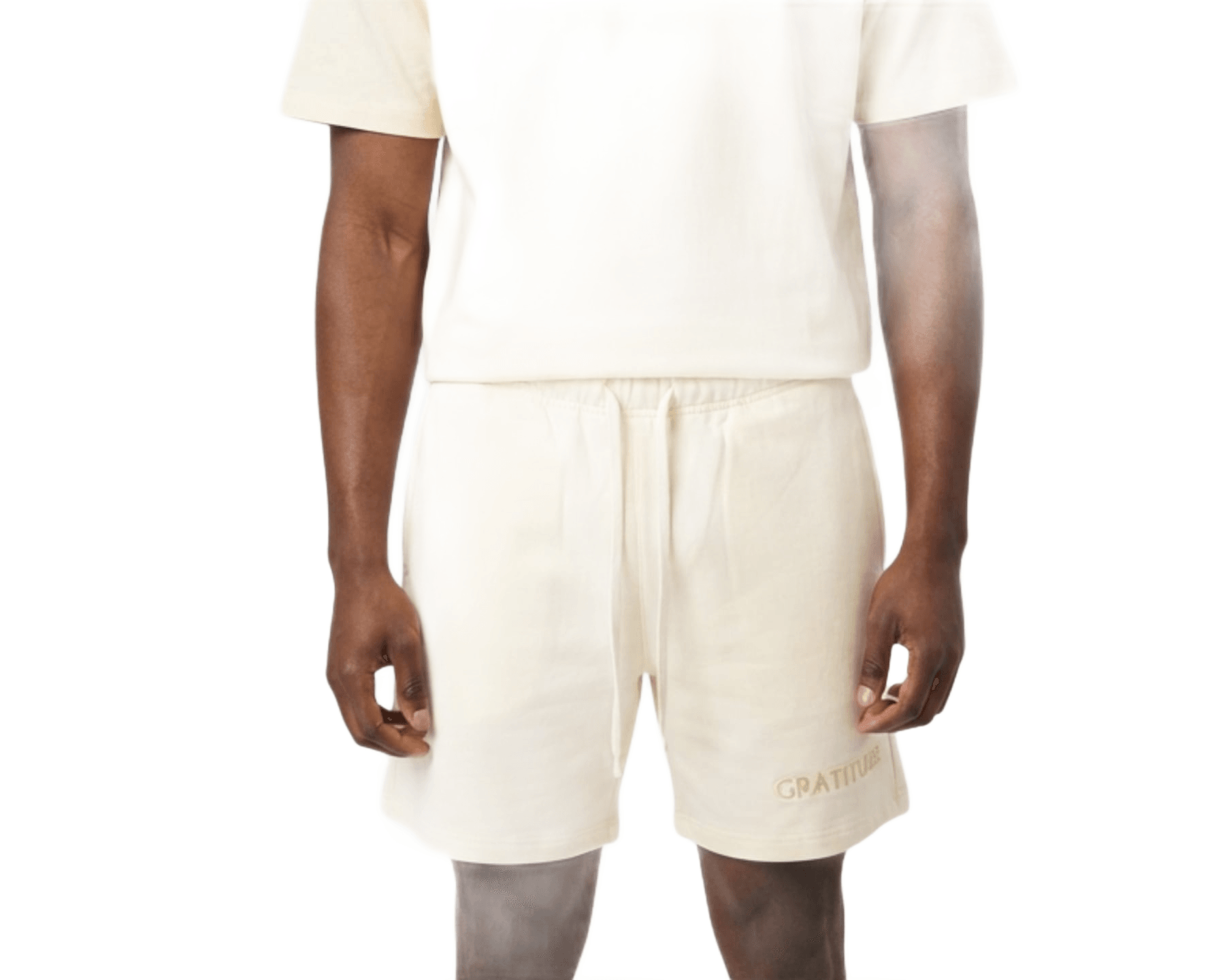 GRATITUDE Essential Sweatshorts – Soft Sand - 2