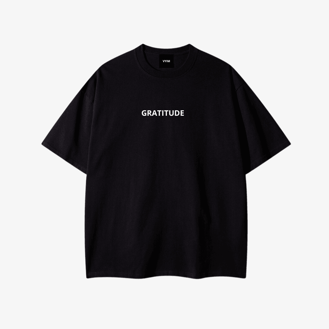 GRATITUDE Classic Tee – Vintage Presence - 1