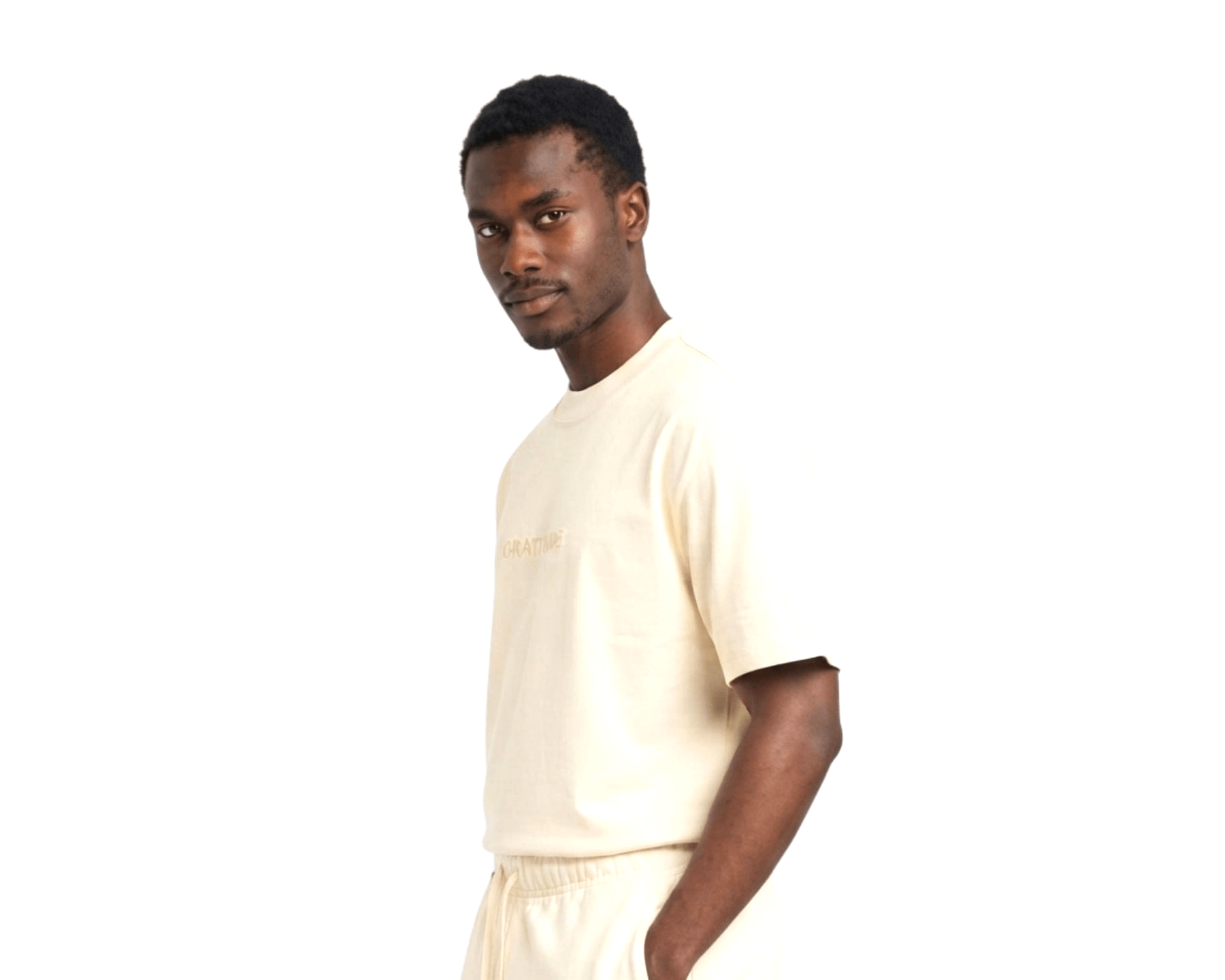 GRATITUDE Vintage Presence Classic Tee – Soft Sand - 2