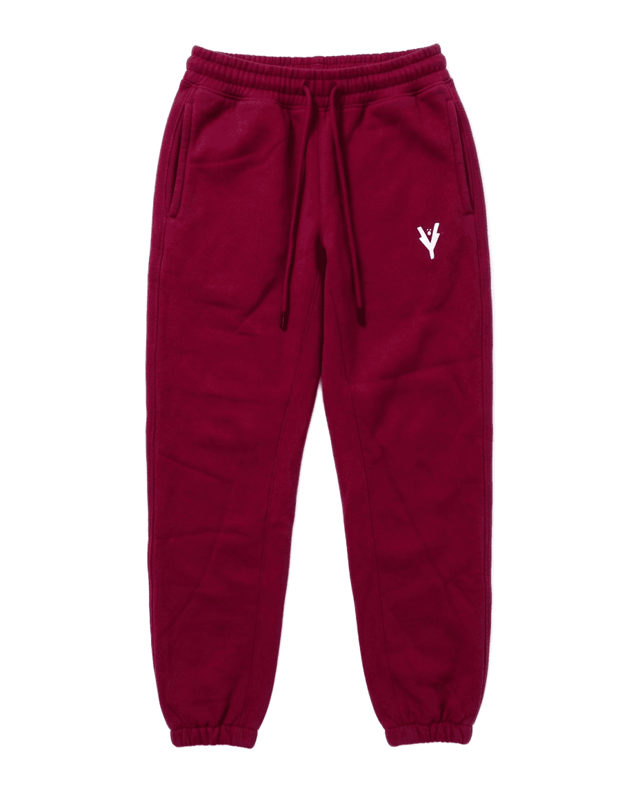 GRATITUDE Sweatpants – Deep Burgundy
