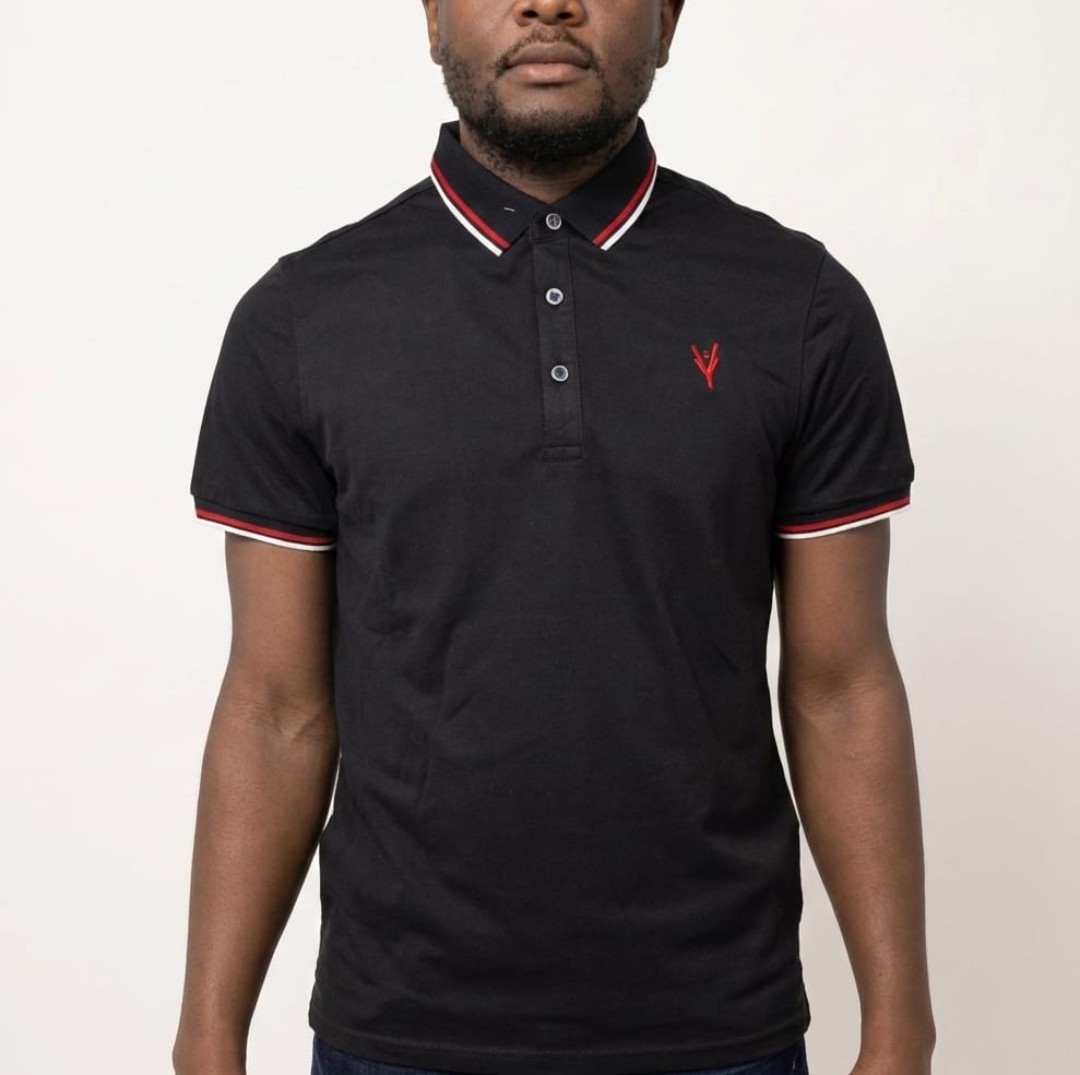 THE SIGNATURE POLO - Crimson Edition - black - 2
