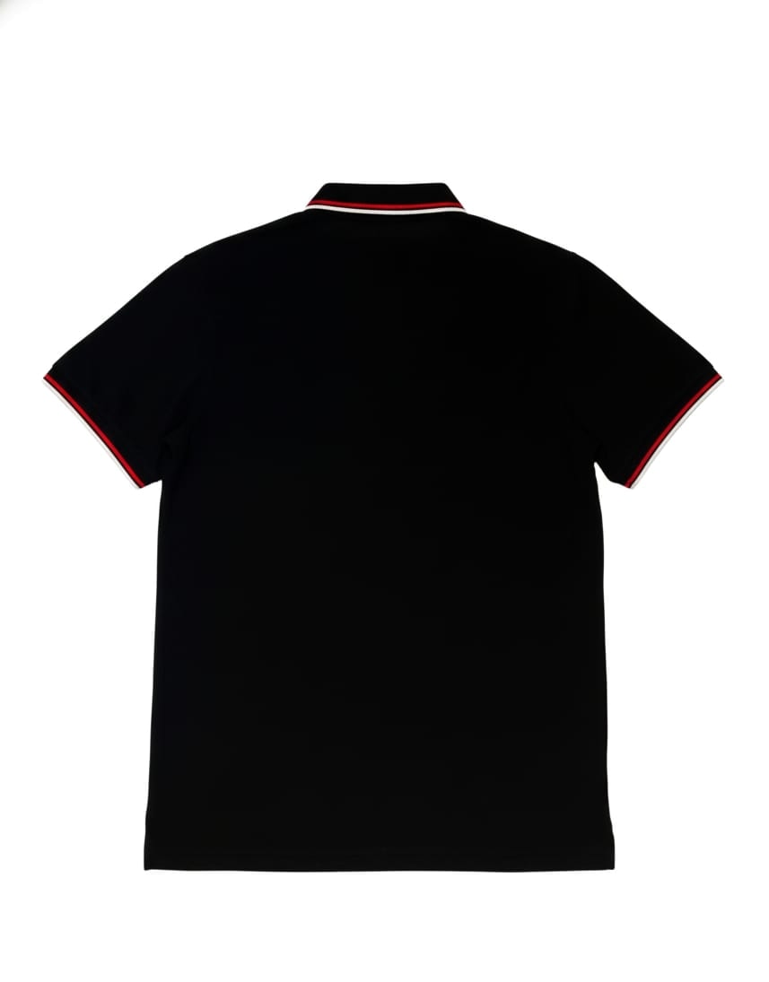 GRATITUDE Signature Polo Crimson Edition – Black - 4