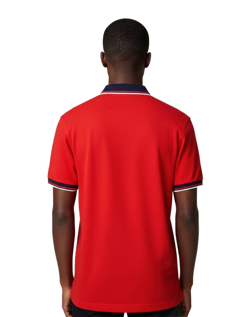 GRATITUDE Signature Polo Crimson Edition – Red - 4