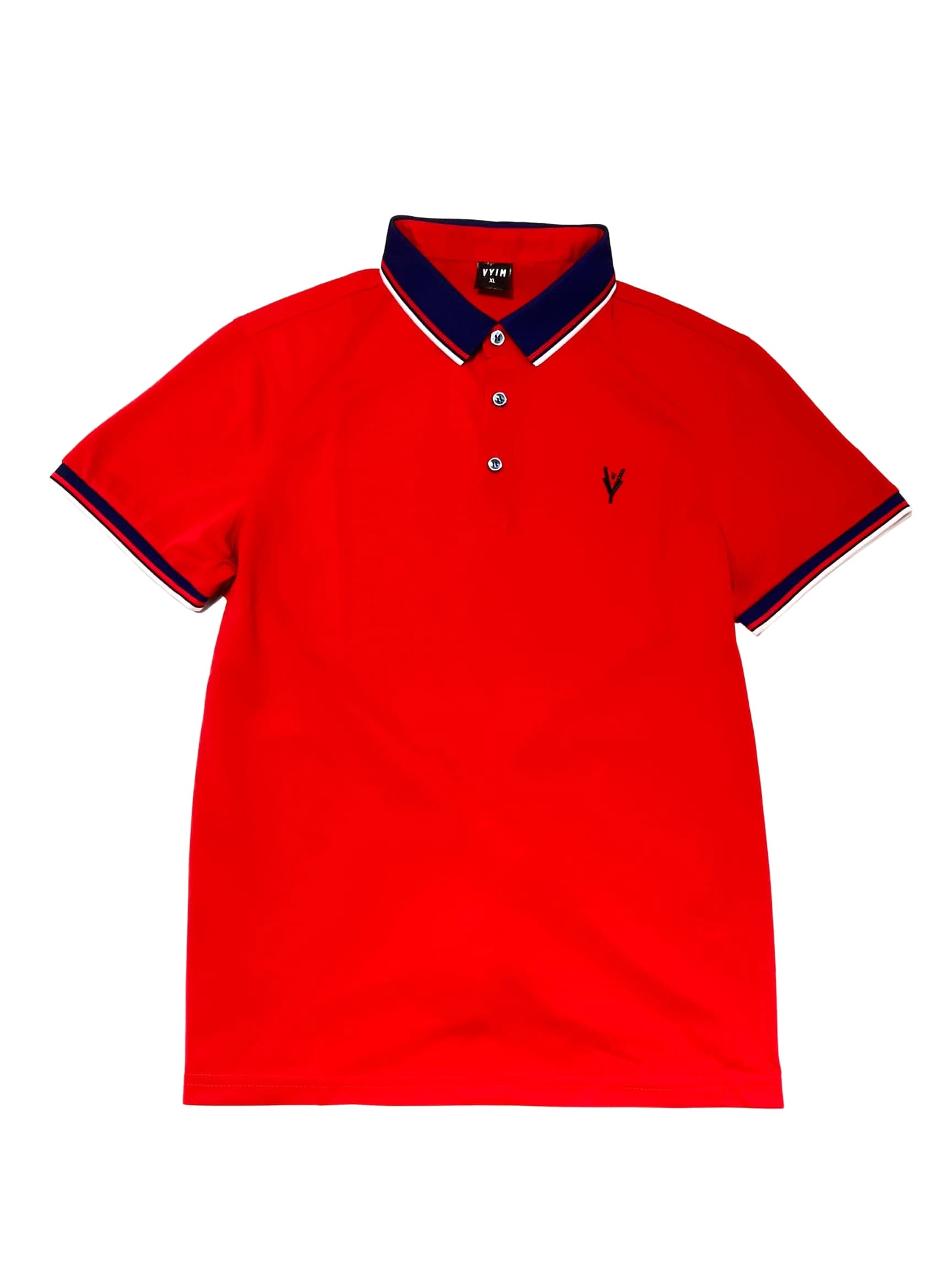 GRATITUDE Signature Polo Crimson Edition – Red