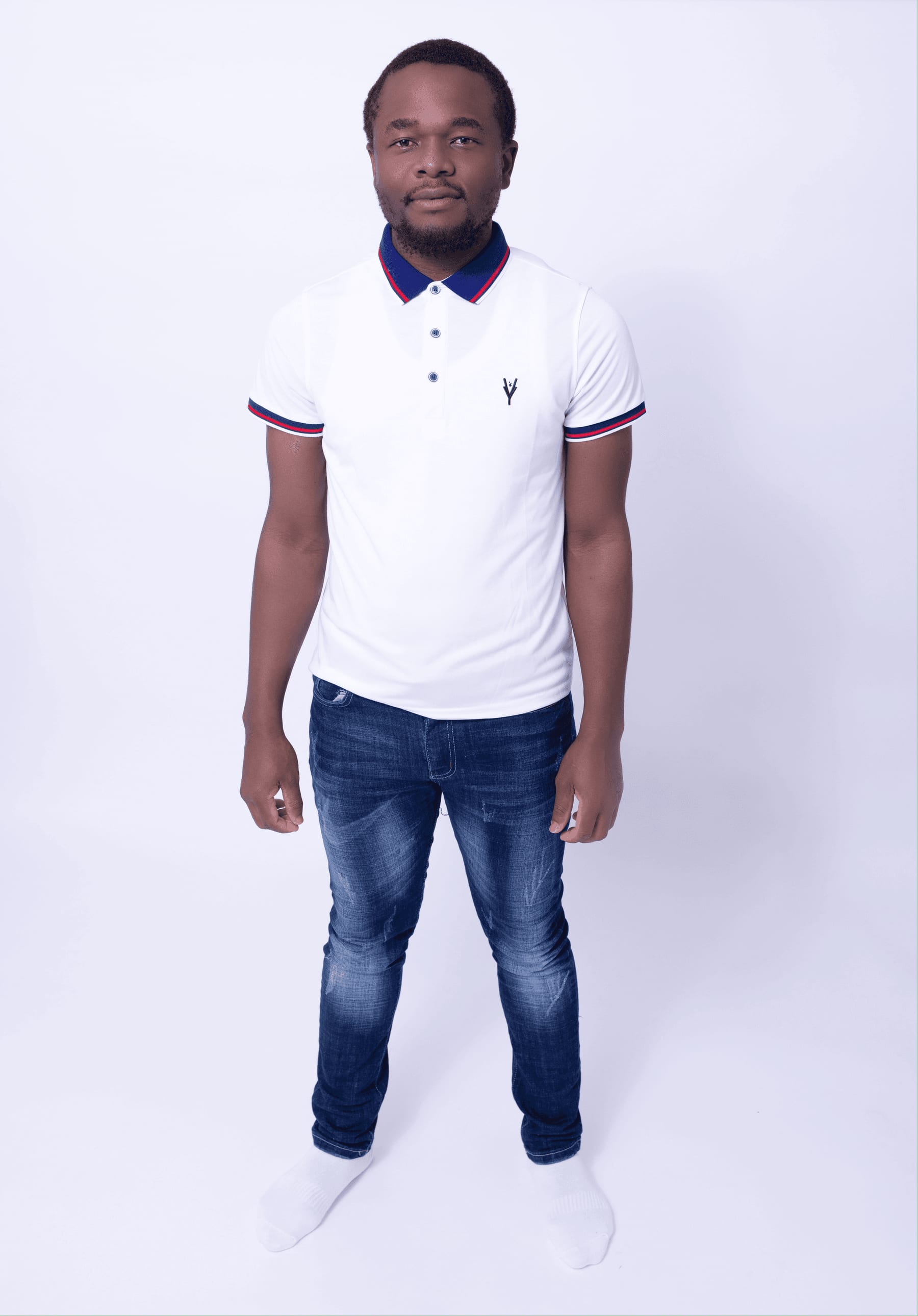 THE SIGNATURE POLO - Crimson Edition - White - 4