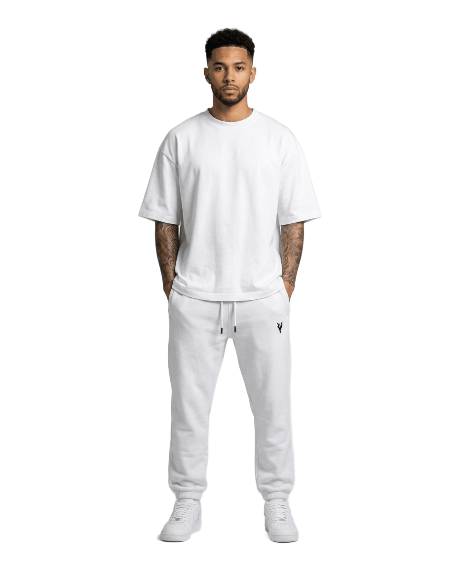 GRATITUDE Sweatpants – White - 3