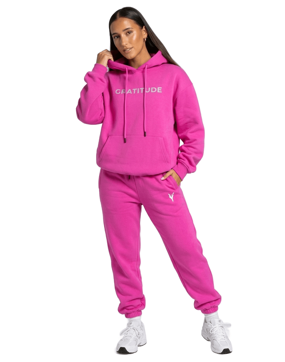 GRATITUDE Women's Hoodie – Pink - 3